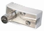 IEC stekker male 9.5 mm kunststof*