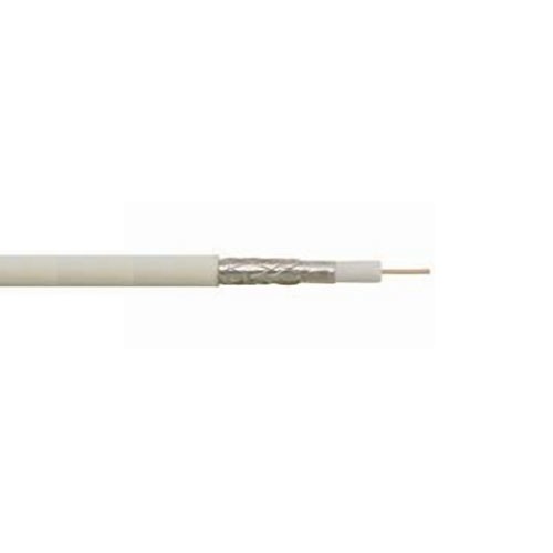 Coaxkabel CCS 75 Ohm, Ø1,0 dubbel afgeschermd 75dB rol 10m*