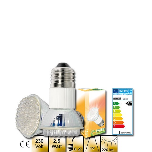 LED lamp GU10 230 V 2.7 W