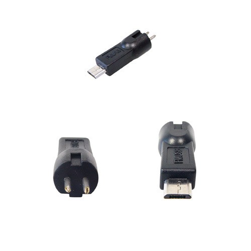 Voedingadapterstekker Micro USB male*