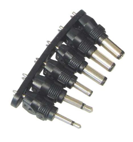 Voedingspluggen adapter set recht verwisselbaar *