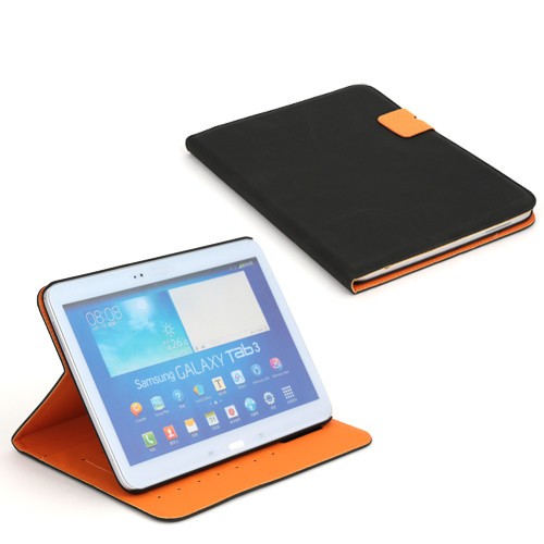 Samsung tablet beschermhoes 10" zwart-oranje