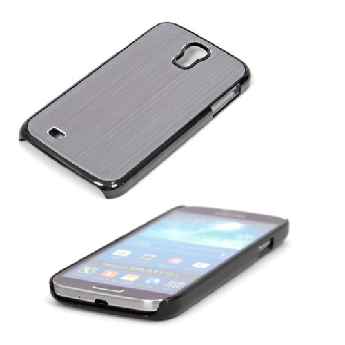 Samsung Galaxy S4 beschermhoes metaal/grijs