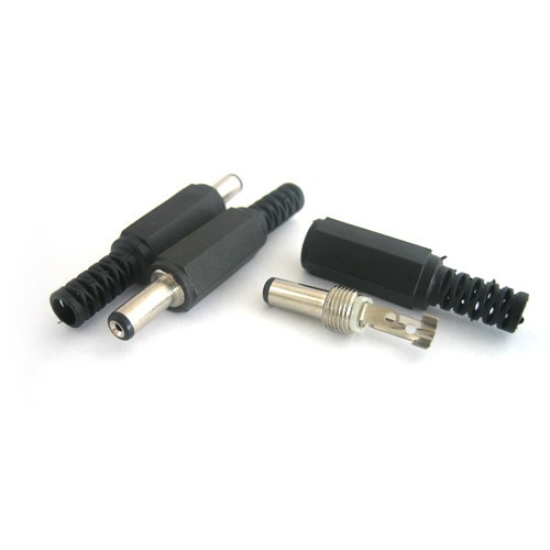 Voedingstekker male 1,1x3,8x5mm