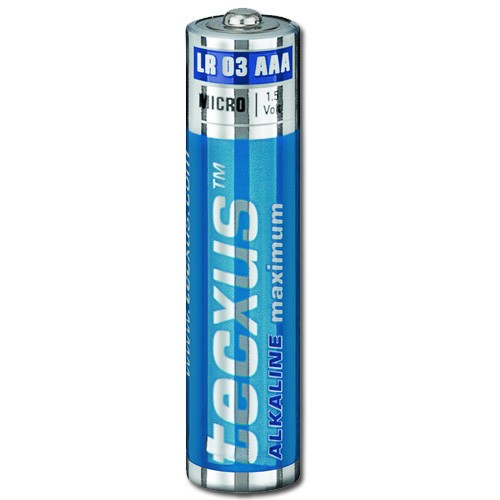 LR03 AAA alkaline 1.5V blister 4st Texcus