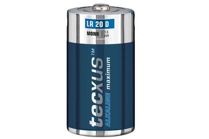 LR20 D(mono) alkaline 1.5V blister 2st. Tecxus