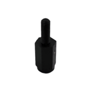 AFSTANDBUSJES M3 GLASVEZEL/POLYAMIDE BINNEN - BUITENDRAAD 10
