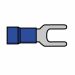 Fast-On vorkcontact M5 blauw (per 100)